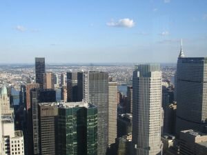 manhattan skyline of offices