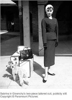 Audrey Hepburn in Givenchy for Sabrina