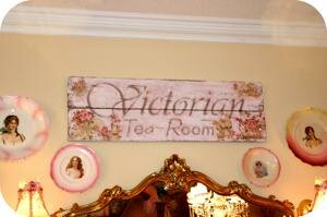 victorian tea room
