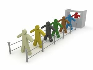 reception receiving line