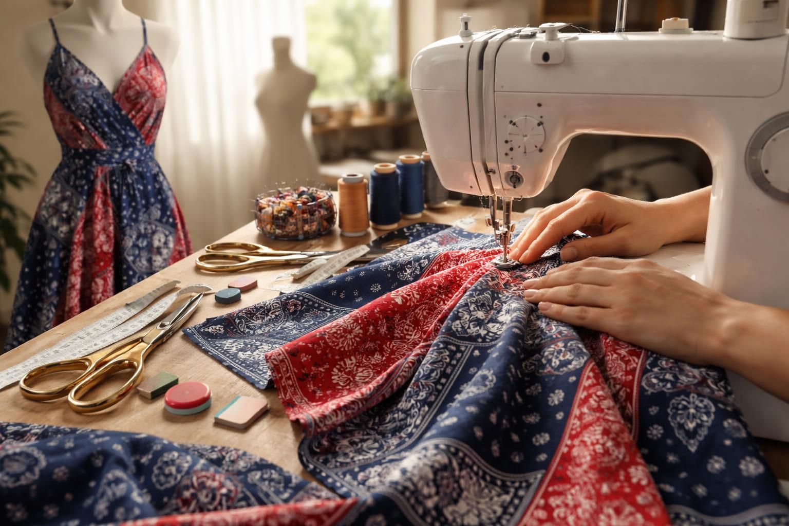 How to sew a stylish bandana dress pattern for any occasion